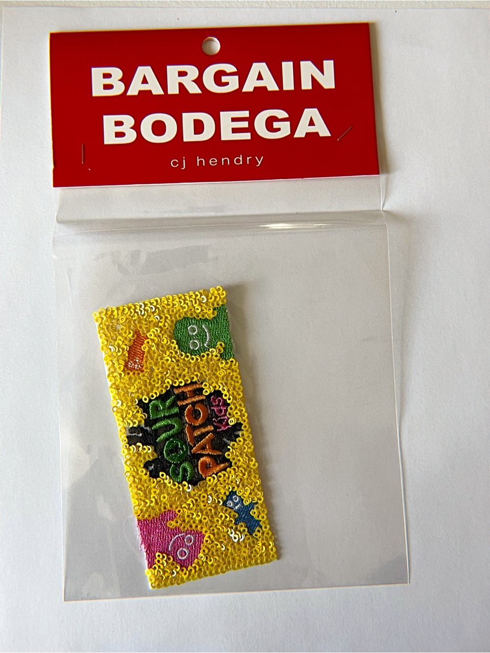 CJ Hendry Bargain Bodega Sour Patch Kids Patch